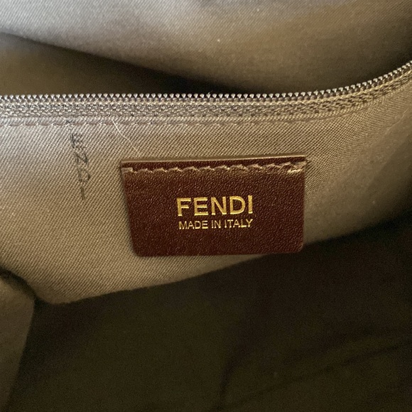 Fendi Purple Superstar Canvas Tote - Picture 12 of 13